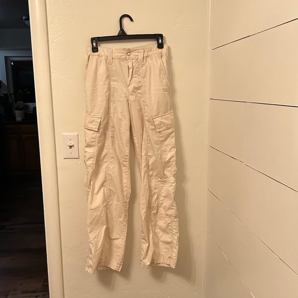 ASOS white cargo pants